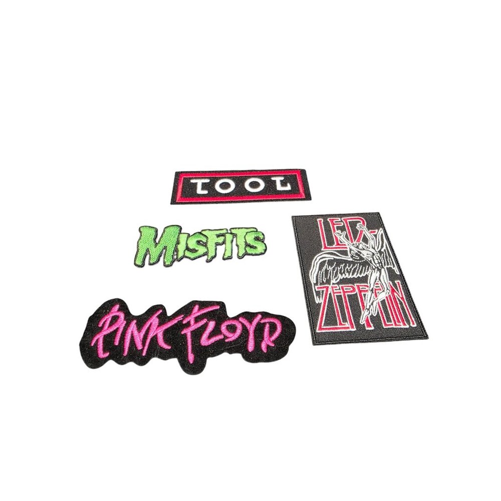 Pink Floyd, Led Zeppelin, Misfits & Tool  Iron on Patch - Picture 2 of 9